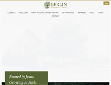 Tablet Screenshot of berlinmennonite.org